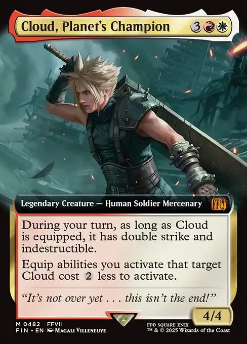 Cloud, Planet's Champion · Final Fantasy 482/599