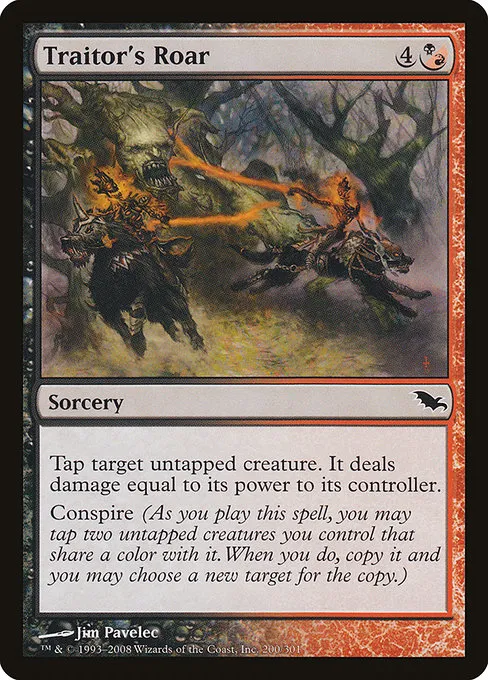 Traitor's Roar · Shadowmoor 200/302