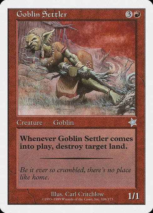 Goblin Settler · Starter 1999 106/173