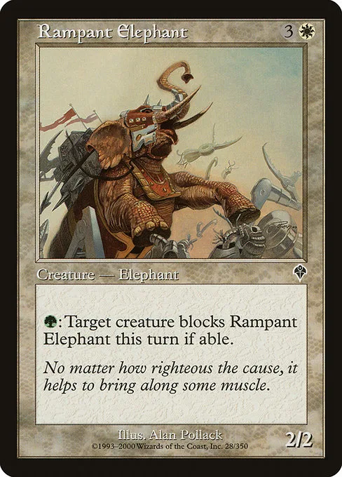 Rampant Elephant · Invasion 28/354