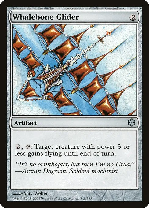 Whalebone Glider · Coldsnap Theme Decks 349/62