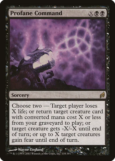 Profane Command · Lorwyn 135/301