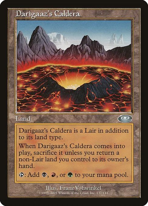 Darigaaz's Caldera · Planeshift 137/146