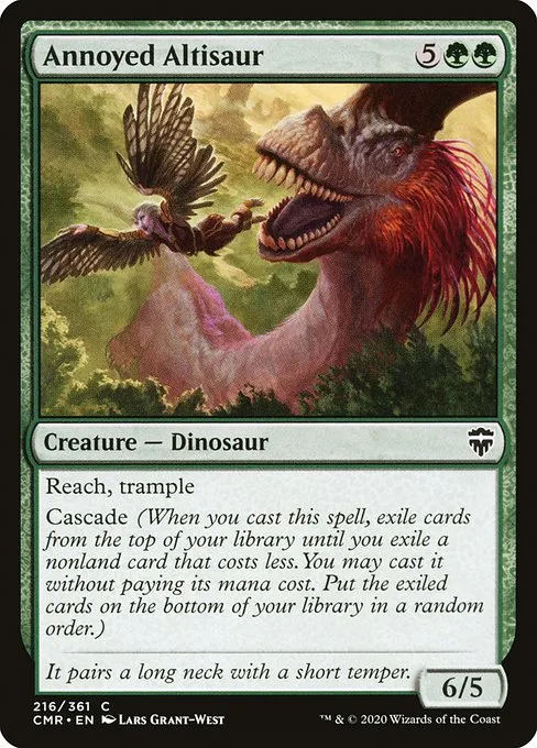Annoyed Altisaur · Commander Legends 216/718