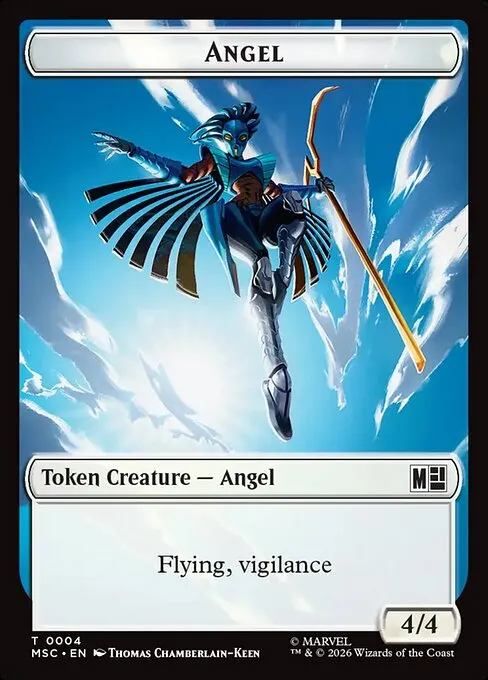 Angel · Marvel Super Heroes Commander Tokens 4/32