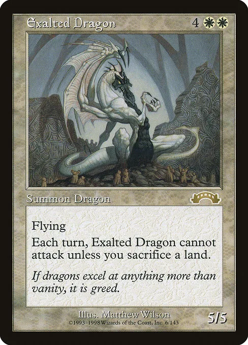Exalted Dragon · Exodus 6/143