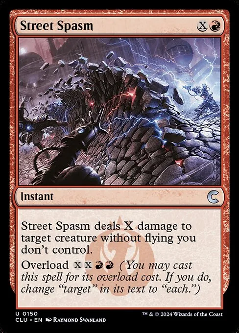 Street Spasm · Ravnica: Clue Edition 150/284