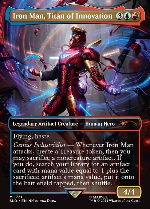 Iron Man, Titan of Innovation · Secret Lair Drop 1731/2547