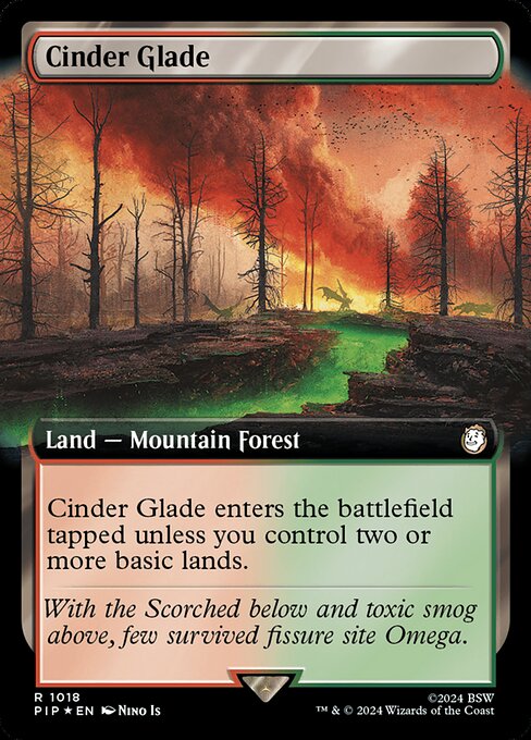 Cinder Glade · Fallout 1018/1068
