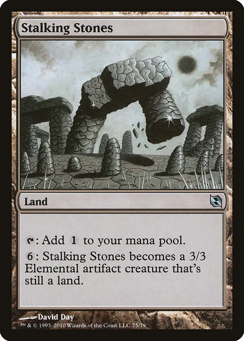 Stalking Stones · Duel Decks: Elspeth vs. Tezzeret 75/79