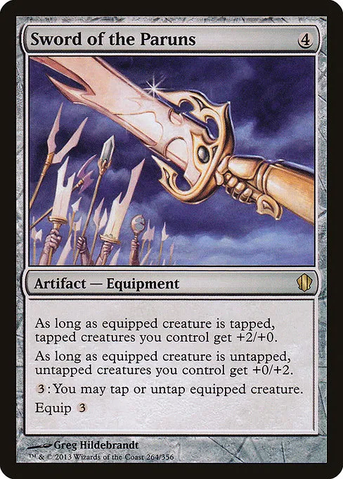 Sword of the Paruns · Commander 2013 264/356
