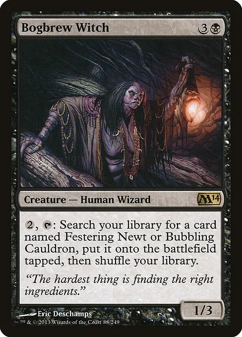 Bogbrew Witch · Magic 2014 88/249