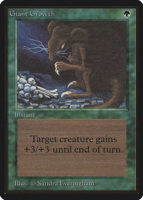 Giant Growth · Limited Edition Beta 198/302