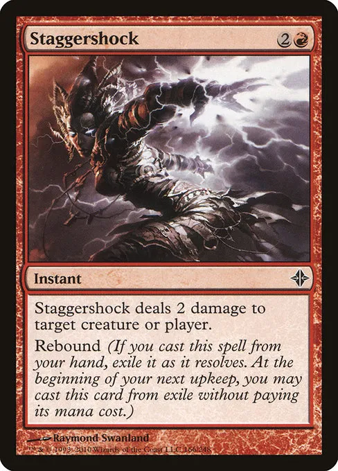 Staggershock · Rise of the Eldrazi 166/248