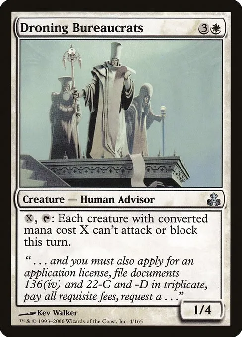 Droning Bureaucrats · Guildpact 4/167