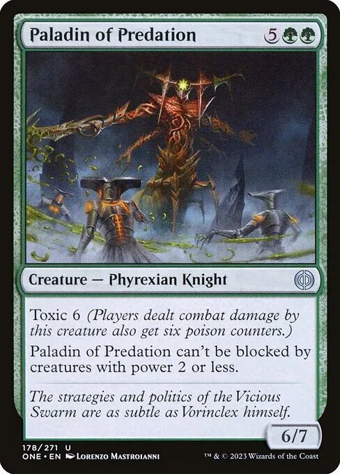 Paladin of Predation · Phyrexia: All Will Be One 178/479