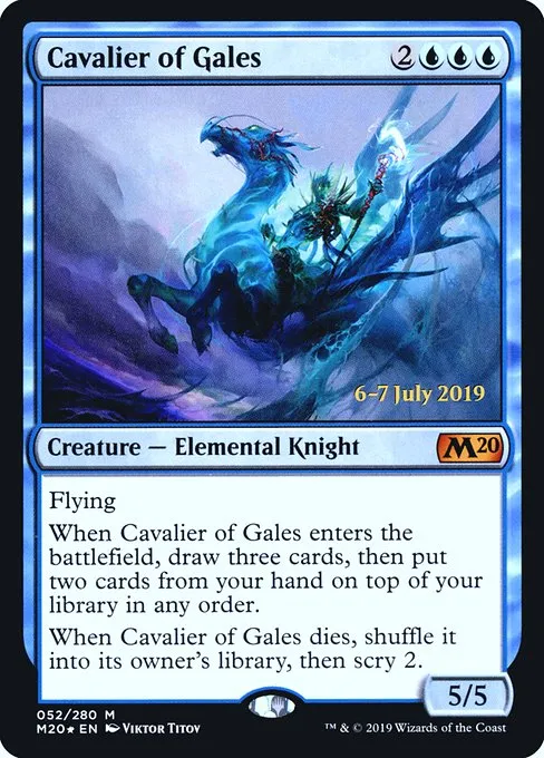 Cavalier of Gales · Core Set 2020 Promos 52s/144