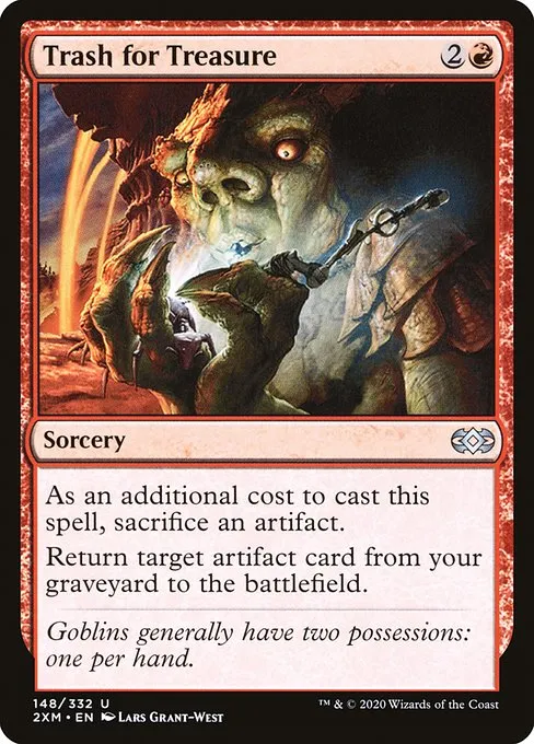 Trash for Treasure · Double Masters 148/384