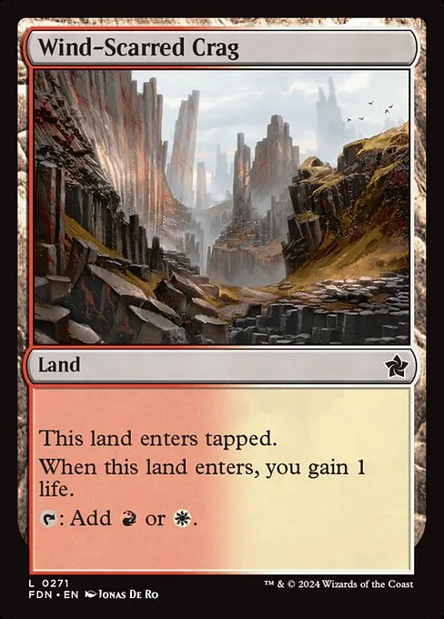 Wind-Scarred Crag · Foundations 271/771