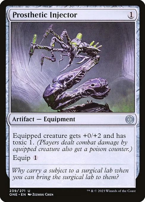 Prosthetic Injector · Phyrexia: All Will Be One 239/479