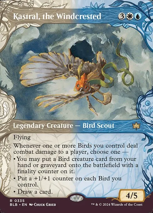 Kastral, the Windcrested · Bloomburrow 335/398