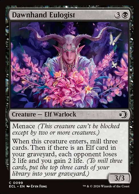Dawnhand Eulogist · Lorwyn Eclipsed 99/408