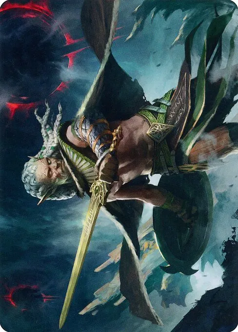 Serpent-Blade Assailant // Serpent-Blade Assailant · March of the Machine Art Series 40/81