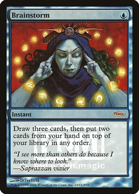 Brainstorm · Friday Night Magic 2004 12/12