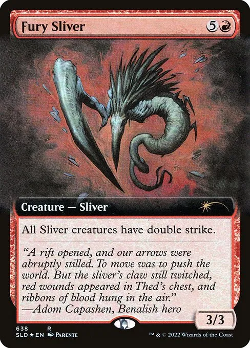 Fury Sliver · Secret Lair Drop 638/2547