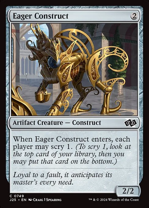 Eager Construct · Foundations Jumpstart 749/779