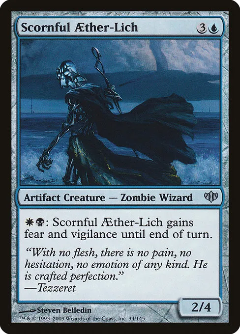 Scornful Aether-Lich · Conflux 34/145