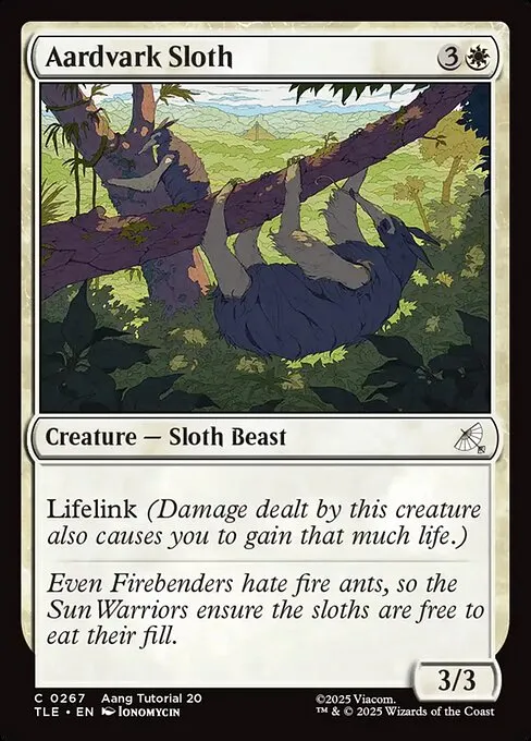 Aardvark Sloth · Avatar: The Last Airbender Eternal 267/317