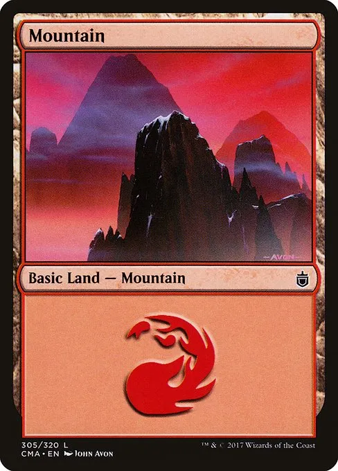 Mountain · Commander Anthology 305/320
