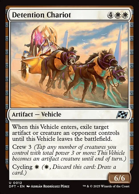 Detention Chariot · Aetherdrift 12/553