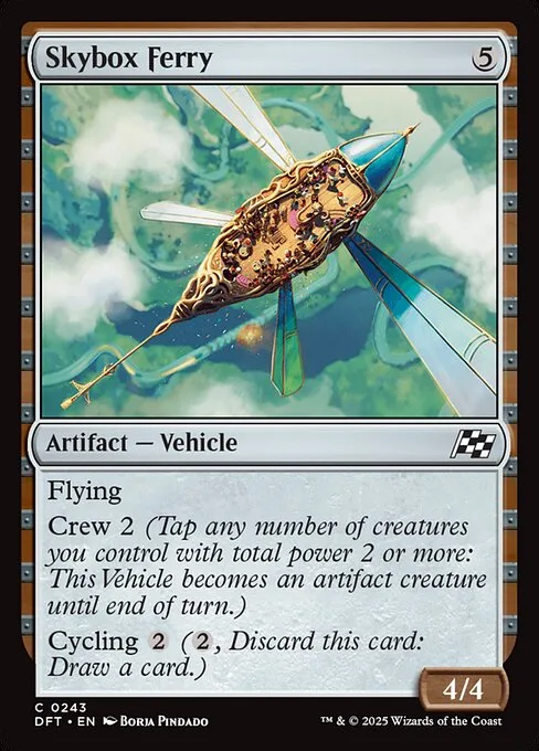 Skybox Ferry · Aetherdrift 243/553