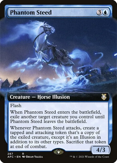 Phantom Steed · Forgotten Realms Commander 287/331