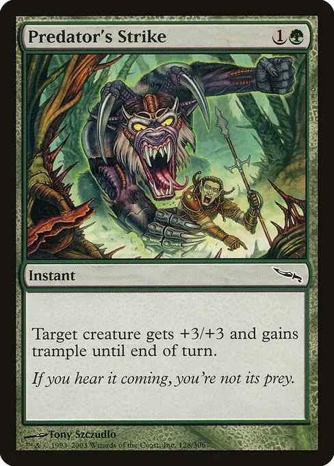 Predator's Strike · Mirrodin 128/306
