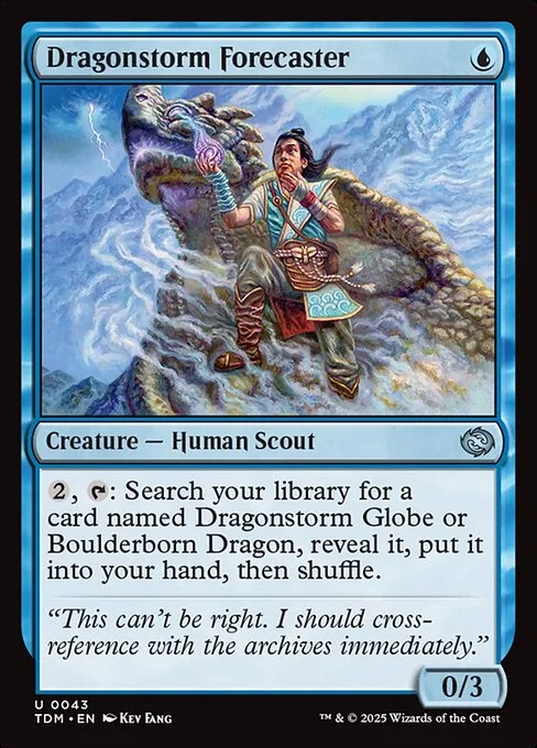 Dragonstorm Forecaster · Tarkir: Dragonstorm 43/427