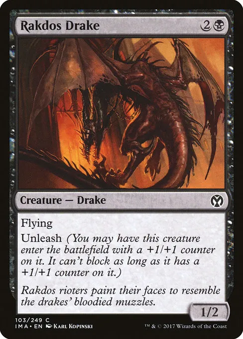 Rakdos Drake · Iconic Masters 103/249