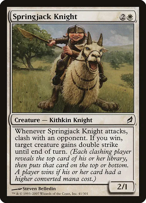 Springjack Knight · Lorwyn 41/301