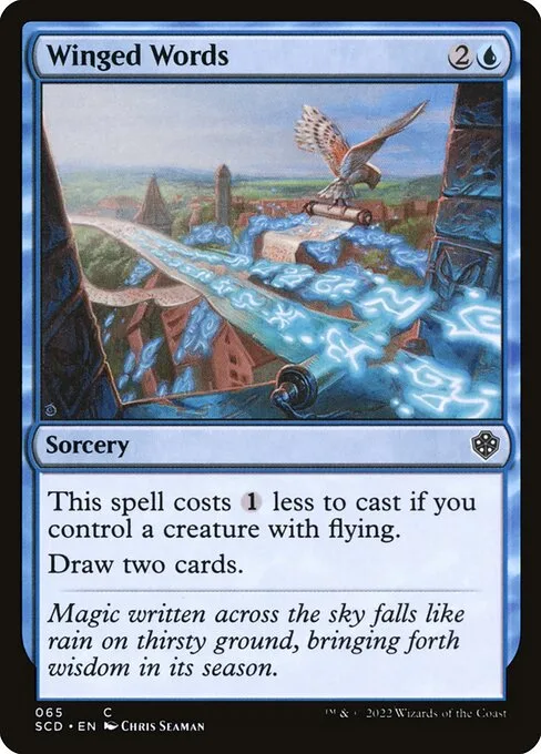 Winged Words · Starter Commander Decks 65/352
