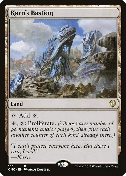 Karn's Bastion · Phyrexia: All Will Be One Commander 156/174