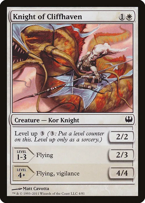 Knight of Cliffhaven · Duel Decks: Knights vs. Dragons 4/81