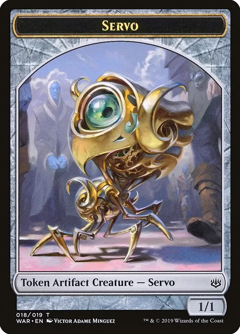 Servo · War of the Spark Tokens 18/19