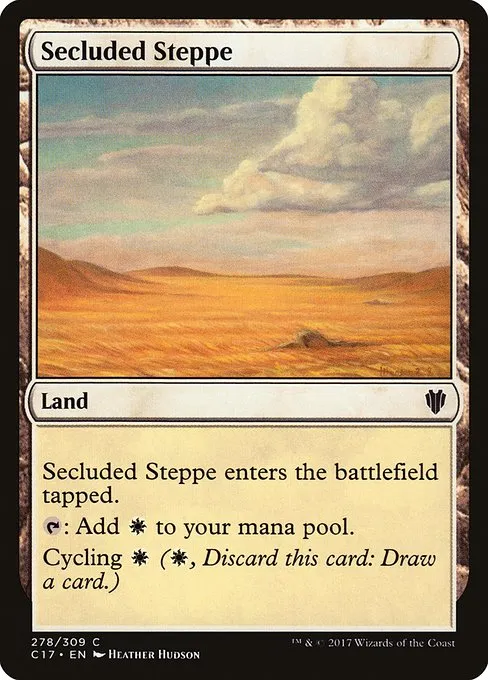 Secluded Steppe · Commander 2017 278/309