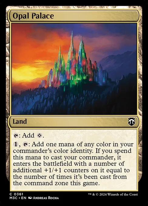 Opal Palace · Modern Horizons 3 Commander 361/398