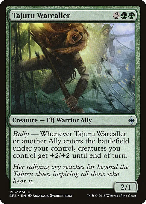 Tajuru Warcaller · Battle for Zendikar 195/299
