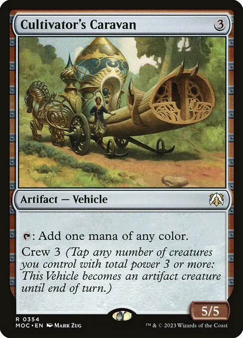 Cultivator's Caravan · March of the Machine Commander 354/450