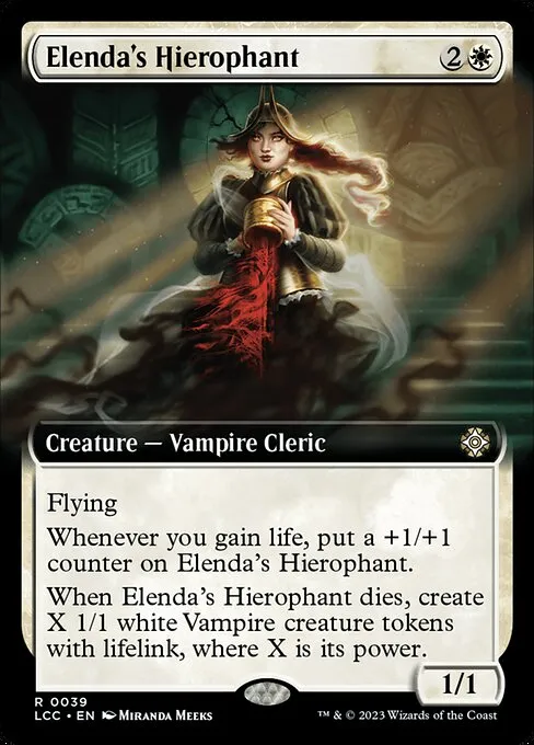 Elenda's Hierophant · The Lost Caverns of Ixalan Commander 39/370
