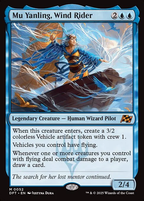 Mu Yanling, Wind Rider · Aetherdrift 52/553